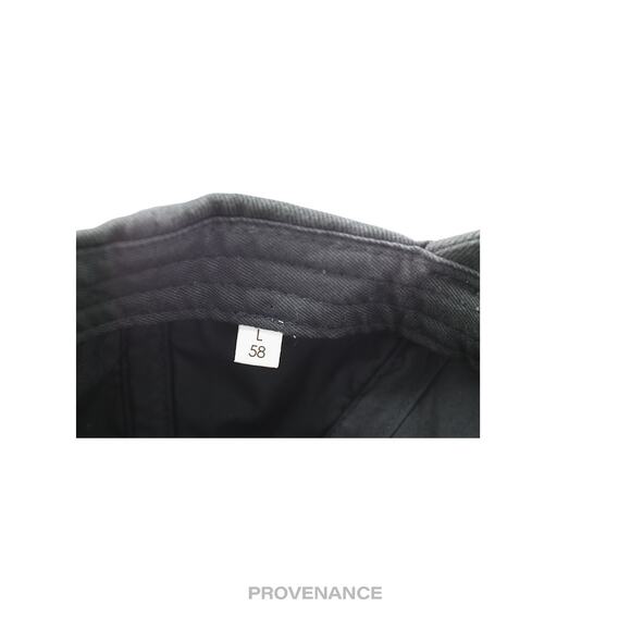 🔴 Balenciaga Embroidered Logo Cap - Washed Black - Picture 10 of 10